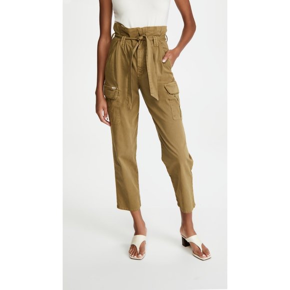 NEW! MOTHER Greaser Paperbag Cargo Pants - Picture 4 of 10